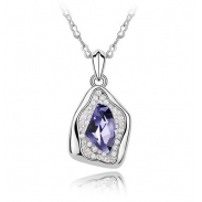 Austrian crystal necklace  KY4723