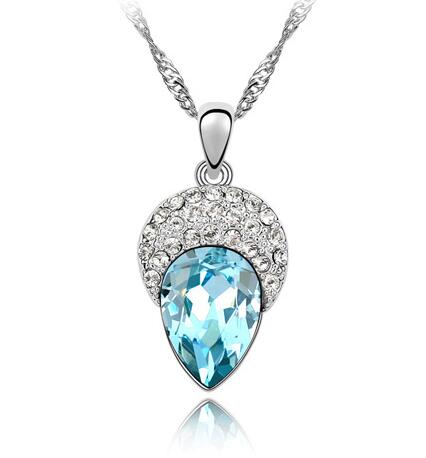 Austrian crystal necklace KY4228