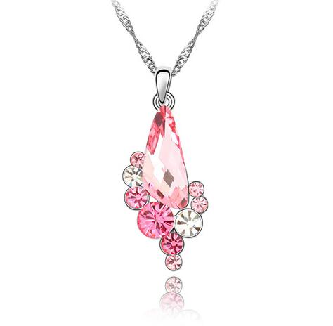 Austrian crystal necklace KY4393