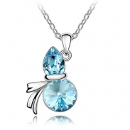 Austrian crystal necklace  KY4268