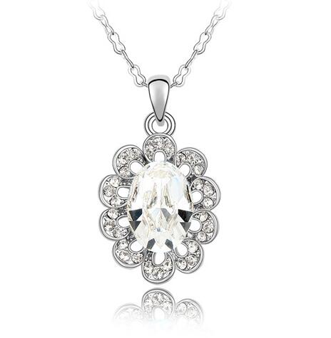 Austrian crystal necklace  KY3769