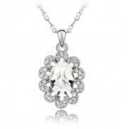 Austrian crystal necklace  KY3769