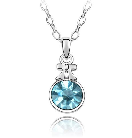 Austrian crystal necklace  KY4140