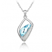 Austrian crystal necklace KY3289