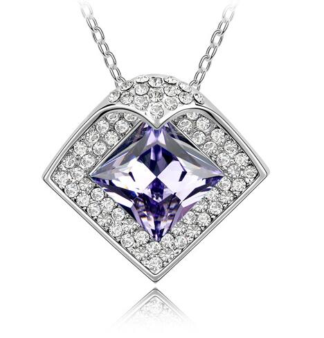 Austrian crystal necklace KY3353