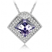 Austrian crystal necklace KY3353