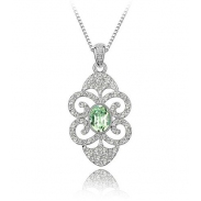 Austrian crystal necklace  KY3026