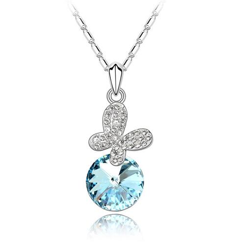 Austrian crystal necklace  KY3020