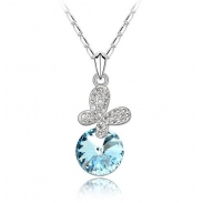 Austrian crystal necklace  KY3020