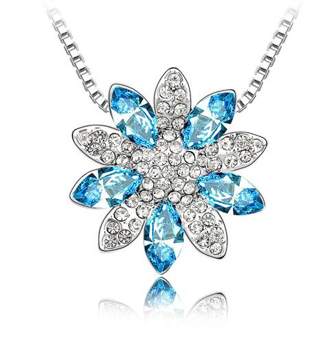 Austrian crystal necklace  KY2984