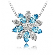 Austrian crystal necklace  KY2984