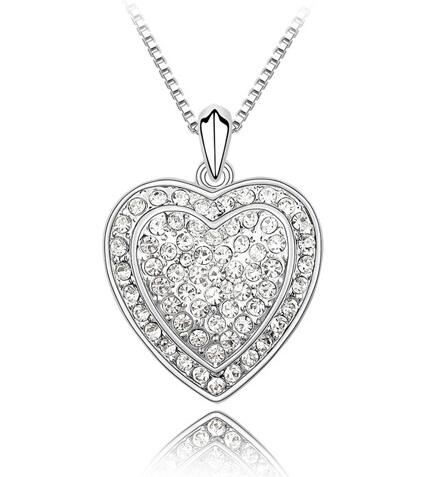 Austrian crystal necklace KYSE2876