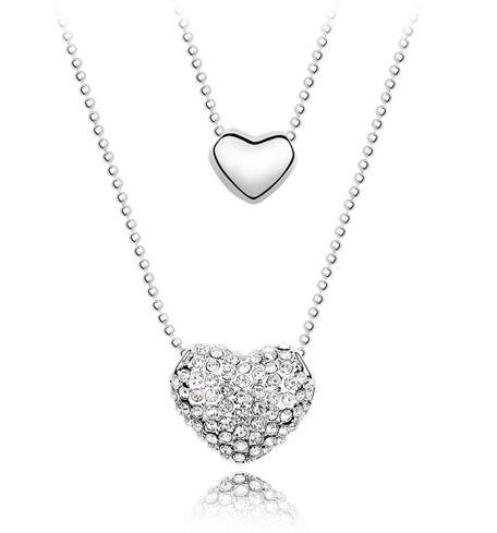 Austrian crystal necklace  KY2637