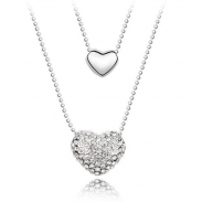 Austrian crystal necklace  KY2637