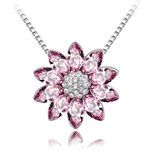 Austrian crystal necklace KY2498