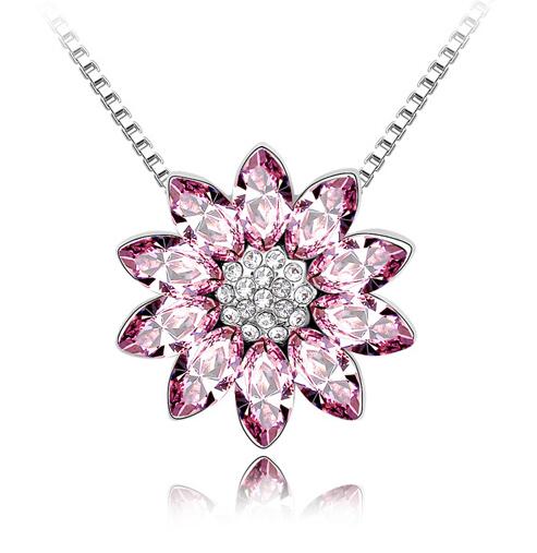 Austrian crystal necklace KY2498