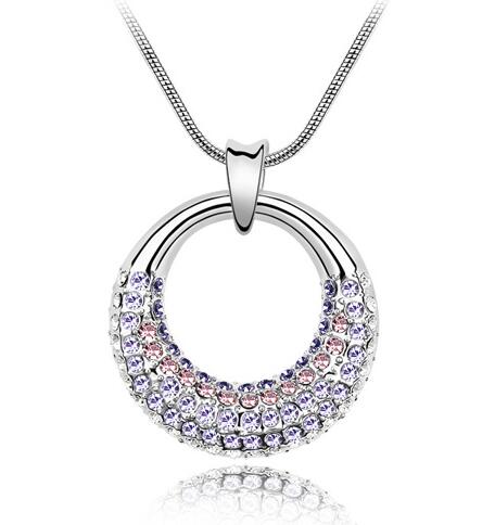Austrian crystal necklace  KY2222