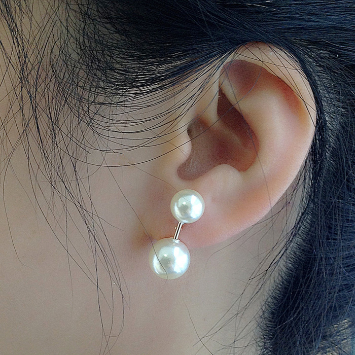 Fashion pearl earring 125627