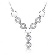 Austrian crystal necklace KY1987