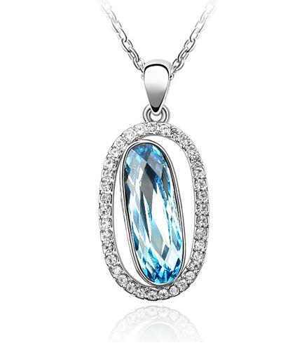 Austrian crystal necklace  KY1785