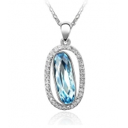 Austrian crystal necklace  KY1785