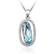 Austrian crystal necklace  KY1785