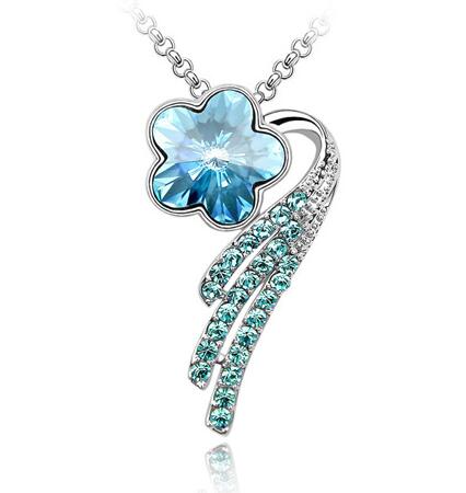 Austrian crystal necklace  KY1069