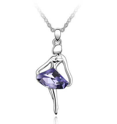 Austrian crystal necklace KY476