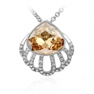 Austrian crystal necklace  KY675
