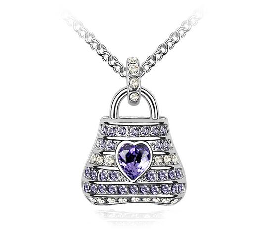 Austrian crystal necklace KY672