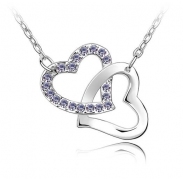 Austrian crystal necklace KY1671