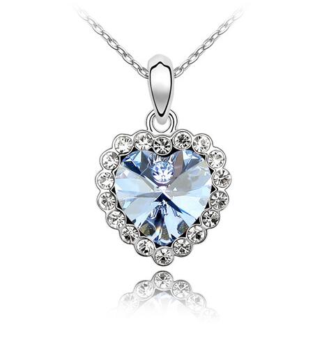 Austrian crystal necklace  KY1607
