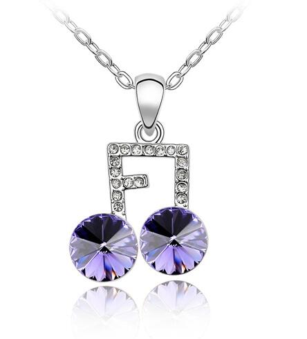 Austrian crystal necklace KY1556