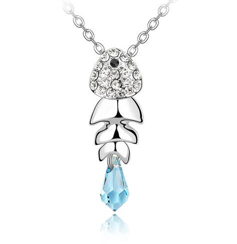 Austrian crystal necklace  KY1567