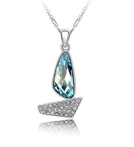 Austrian crystal necklace   KY1233