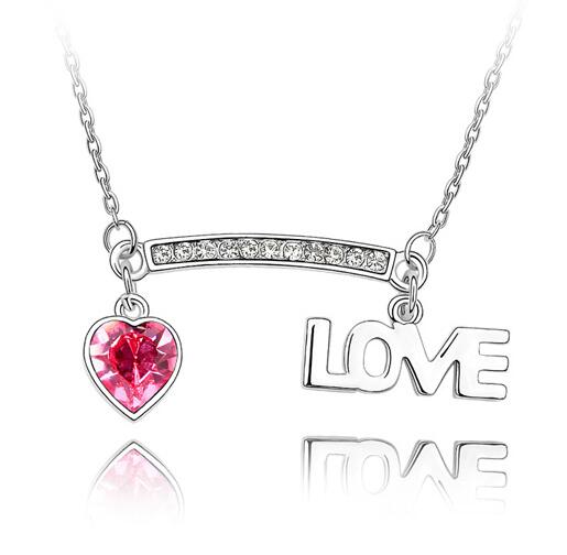 Austrian crystal necklace KY 1555