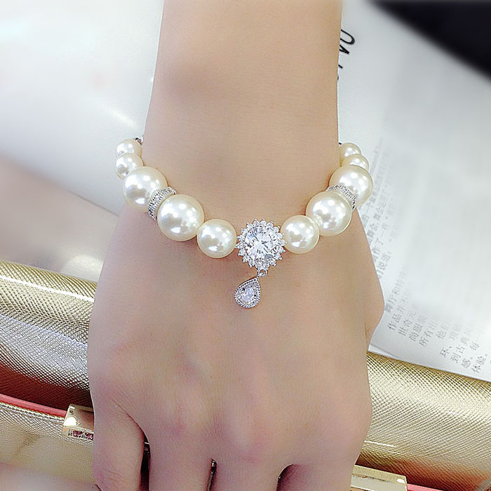 Italia pearl and zircon bracelet 171158