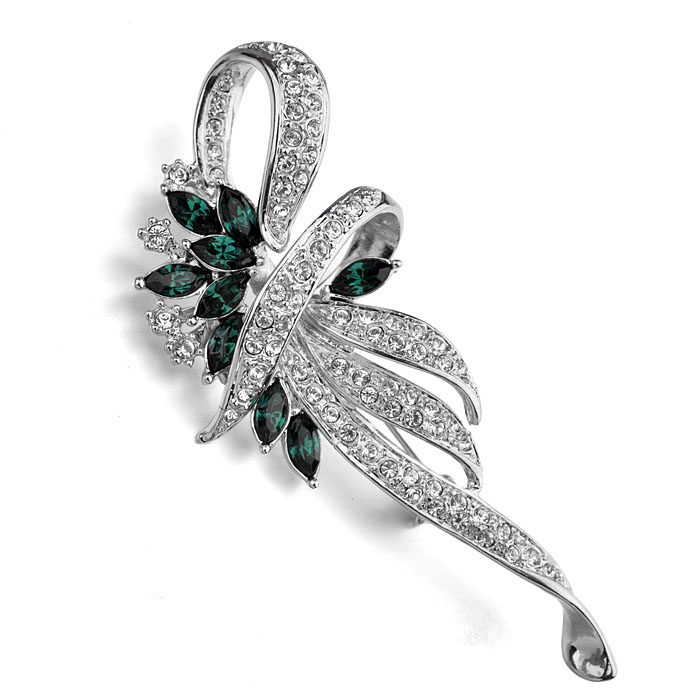 Austrian crystal brooch  525359