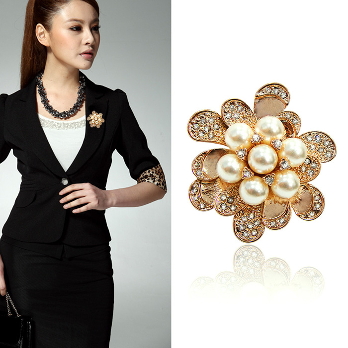 pearl brooch 350605