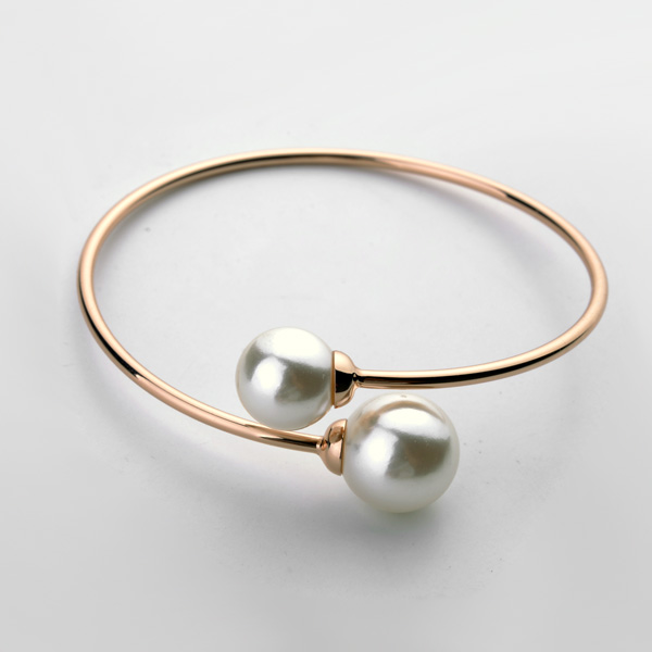 Fashion pearl bangle 31787