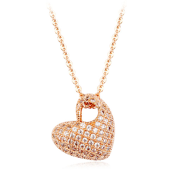 Popular heart shape necklace 1858266