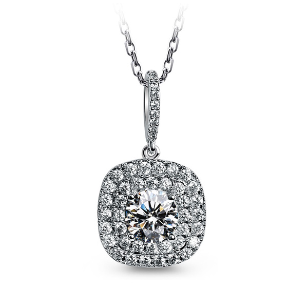 Popular zircon necklace 1835083