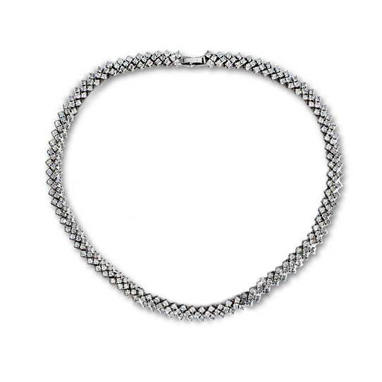 Popular zircon Roman necklace N700120001