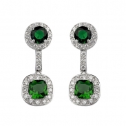 Popular zircon earring  E81034