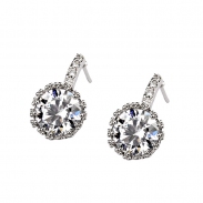 Popular zircon earring  E81035