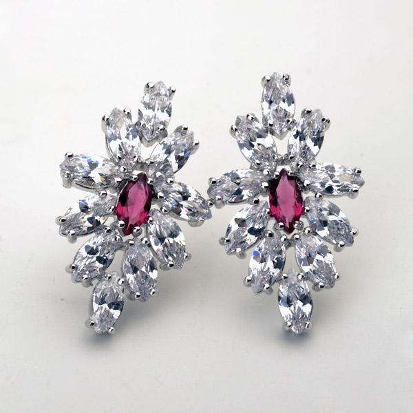 Popular AAA Zircon earrings 1861156