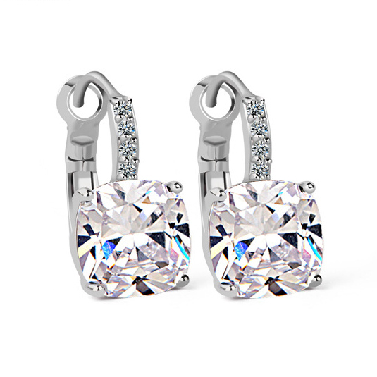 Popular zircon earring 1859780