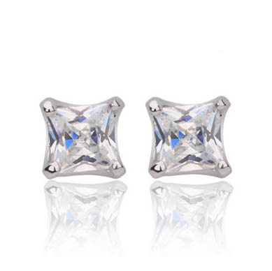 Popular zircon stud earring 1859852