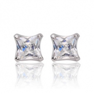 Popular zircon stud earring 1859852