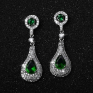 Popular zircon earring 1859178